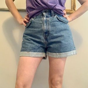 Levi shorts, vintage, orange tab, style 954